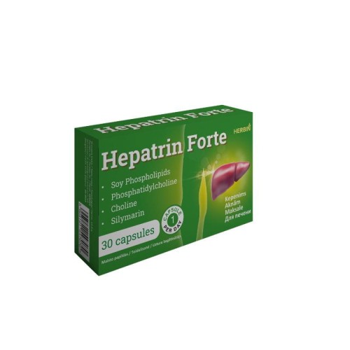 Hepatrin Forte Fosfatydylocholina Sylimaryna Ostropest Zdrowa Wątroba 30k.