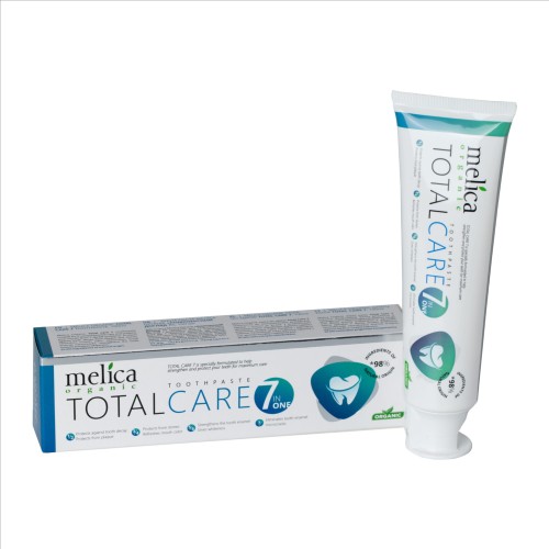 Pasta do zębów bez fluoru Total Care 7 Melica Organic 100 ml