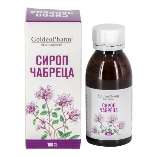 Syrop Tymiankowy 100 ml – Ekstrakt z Tymianu 4–5:1 + Witamina C na Gardło.