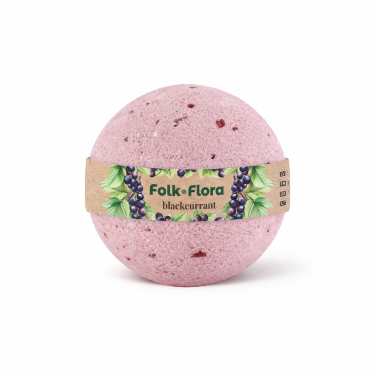 Kula do kąpieli Czarna Porzeczka Folk &amp; Flora 130g.png