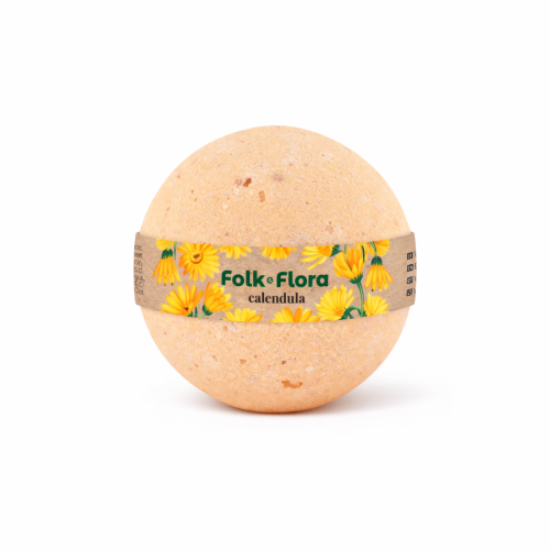 Kula do kąpieli Nagietek Domowa Odnowa Folk &amp; Flora 130g.png