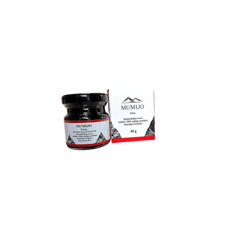 Mumio Oczyszczone (Shilajit) – Naturalna Pasta z Kwasami Humusowymi – 50 g.webp