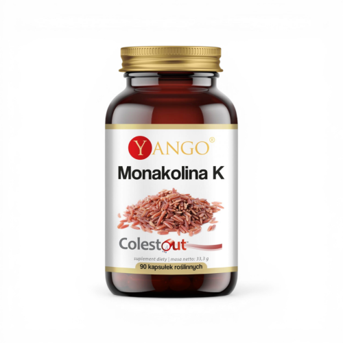 Monakolina K obniżenie cholesterolu - 90 kaps-Yango.png