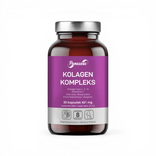 Kolagen Kompleks – wsparcie stawów, skóry i włosów | 50 kapsułek