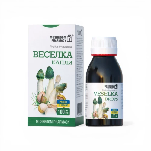 Sromotnik Smrodliwy Ekstrakt (Czarcie Jajo) – Polisacharydy, Phallus impudicus 100 ml.png