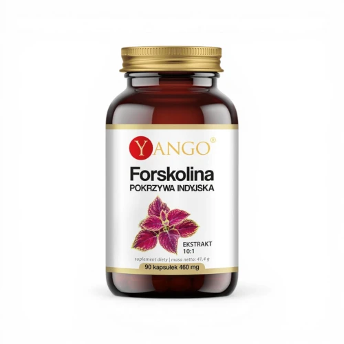 Forskolina – pokrzywa indyjska wspierająca kontrolę masy ciała | 90 kapsułek