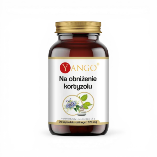 Na Obniżenie Kortyzolu – Ashwagandha, L-teanina, Magnez - 90 kaps-Yango.png