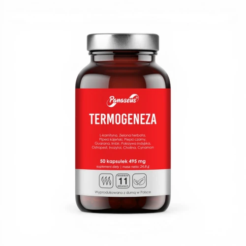 Termogeneza – wsparcie metabolizmu | 50 kapsułek