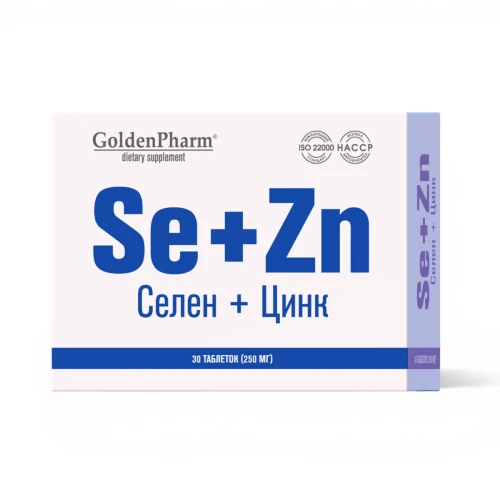 Selen + Cytrynian Cynku GoldenPharm 30 tab.png