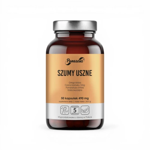 Szumy Uszne – naturalne wsparcie słuchu i krążenia | 50 kapsułek