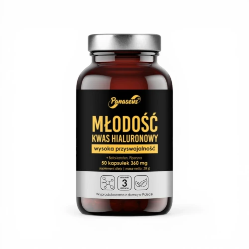 Kwas Hialuronowy Młodość – skóra i stawy | 50 kapsułek