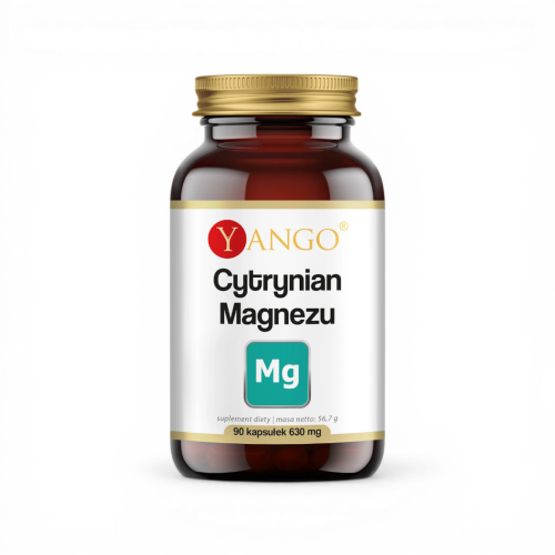 Cytrynian Magnezu na Skurcze Mięśni i Układ Nerwowy – 90 kaps - Yango.png