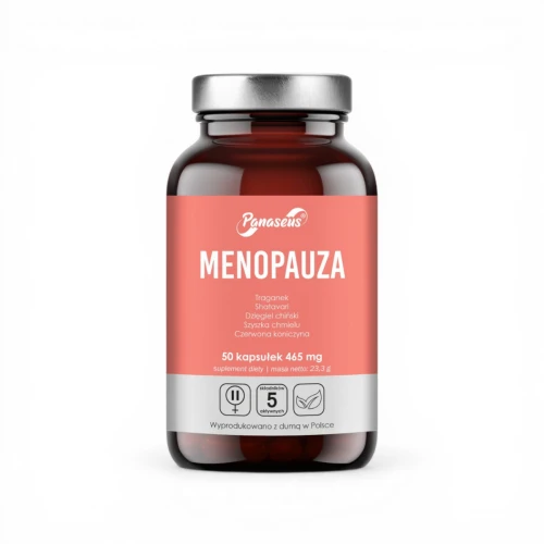 Menopauza – naturalne wsparcie organizmu w okresie menopauzy | 50 kapsułek