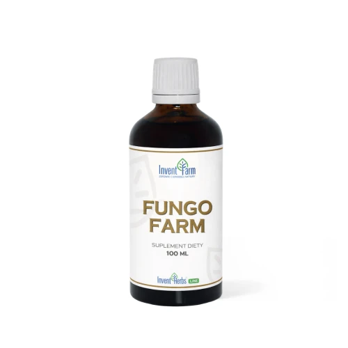 Fungo Farm Invent Farm Grzyby Candida Układ Pokarmowy Krople 100ml