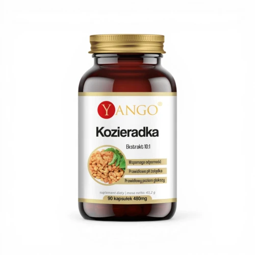 Kozieradka Poziom glukozy, metabolizm lipidy- 90 kaps. 