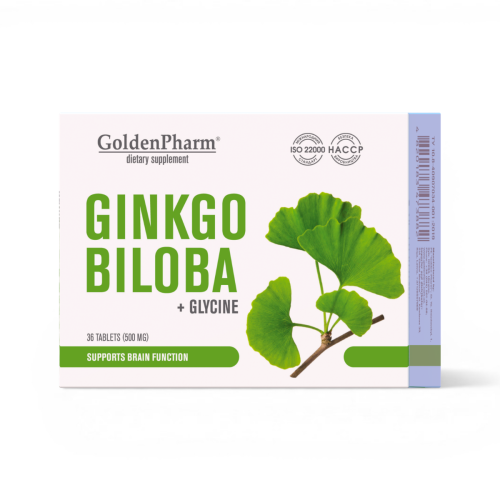Ginkgo Biloba + Glicyna Stres Intensywna Nauka Nerwice 36 tab.png
