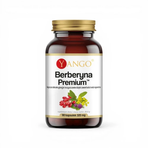 Berberyna Premium™  zdrowa wątroba, szybszy metabolizm - 90 kaps.