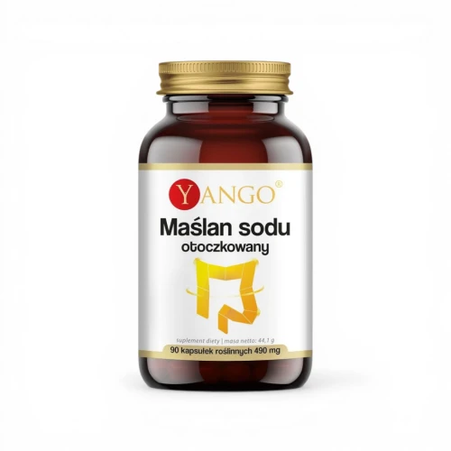 Maślan Sodu na Jelita – Otoczkowany Kwas Masłowy 360 mg – 90 kaps
