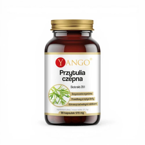 Przytulia Czepna – naturalne wsparcie detoksu i limfy | 90 kapsułek