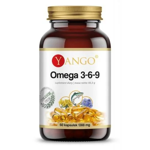 Omega 3-6-9 60 kapsułek – kompleks kwasów omega z witaminą E