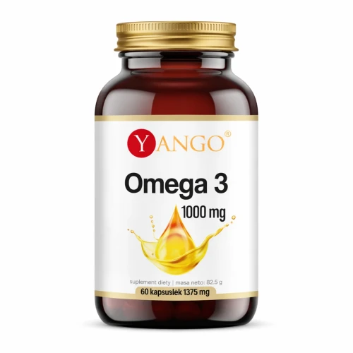 Omega-3 1000 mg – serce, mózg i wzrok | 60 kapsułek