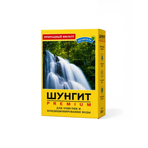 Szungit z Karelii Premium filtr - aktywator wody 150g