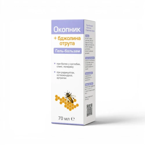 Żel-balsam żywokost i jad pszczelina stawy i mięśnie 70ml  