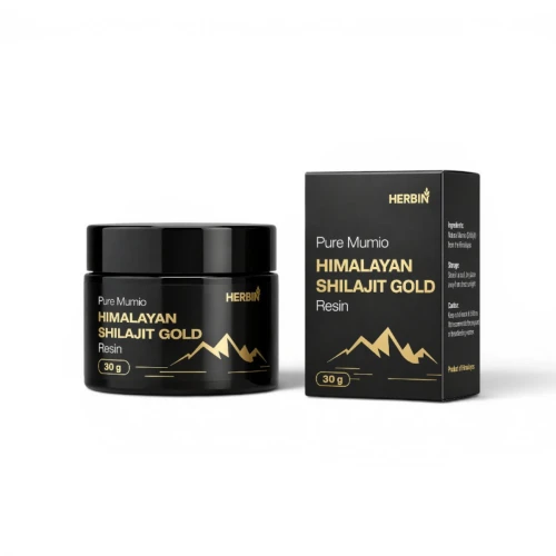 Mumio Himalajskie Żywe Shilajit Gold Pasta Herbin 30 g