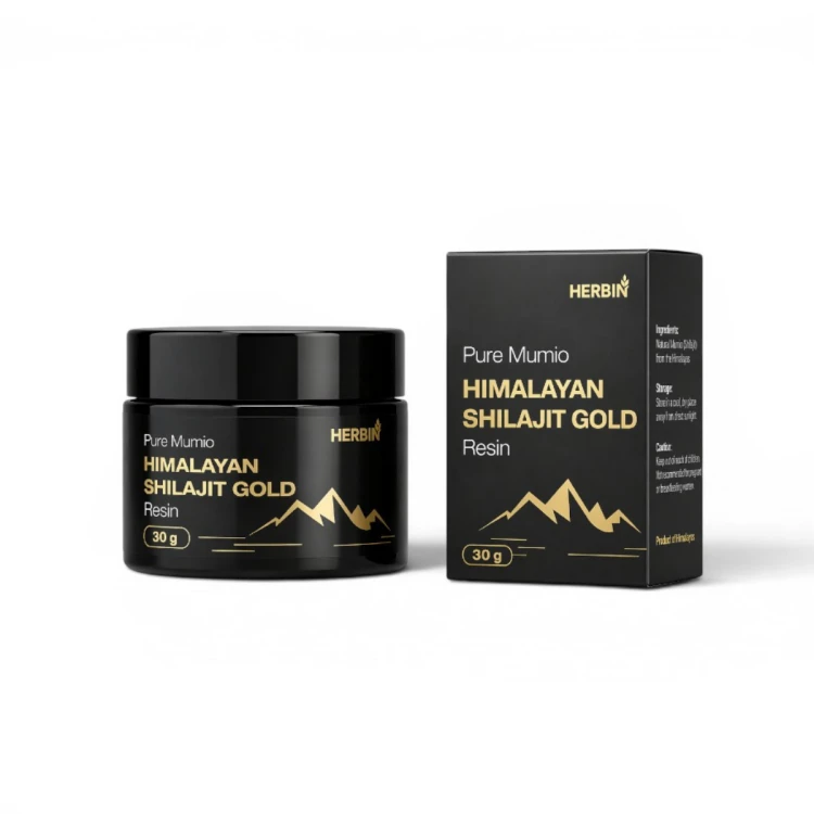 Mumio Himalajskie Żywe Shilajit Gold Pasta Herbin 30 g.png
