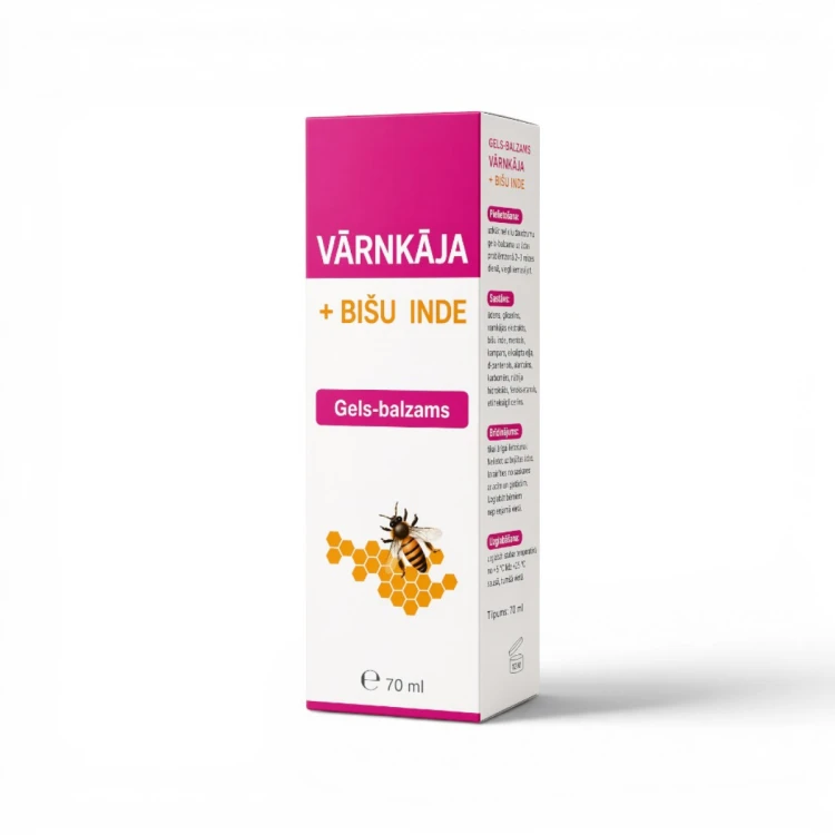 Żel-balsam pięciornik i jad pszczeli na stawy i mięśnie 70ml.png