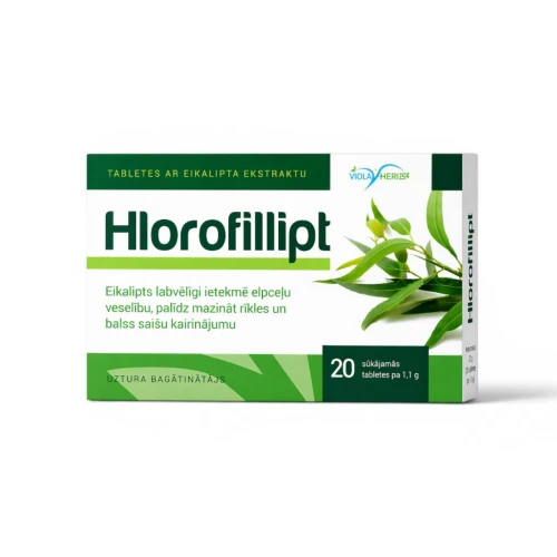 Chlorofillipt tabletki z eukaliptusa 20 tab. 