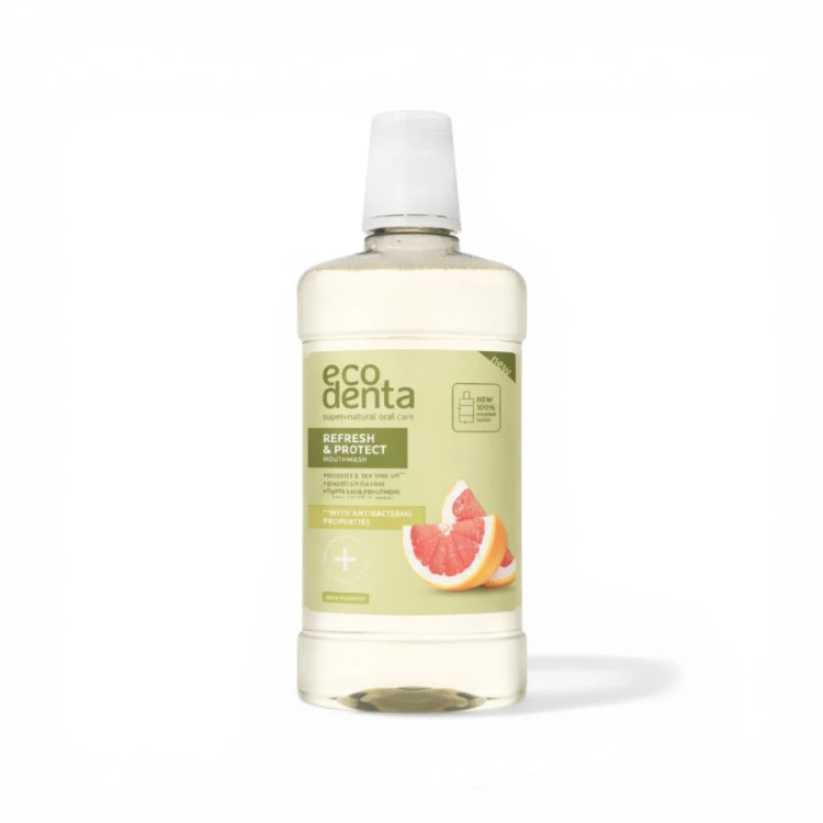 Płyn do płukania jamy ustnej odświeżający i ochronny Ecodenta 500ml (1).png