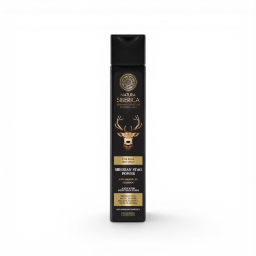 Natura Siberica Men Szampon przeciwłupieżowy - Siła Syberyjskiego Jelenia - 250ml.png
