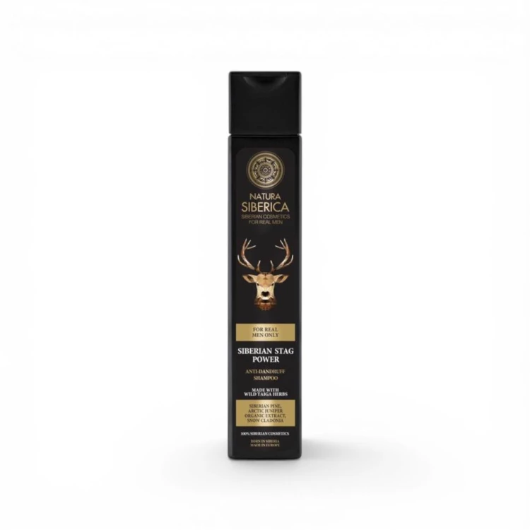 Natura Siberica Men Szampon przeciwłupieżowy - Siła Syberyjskiego Jelenia - 250ml.png