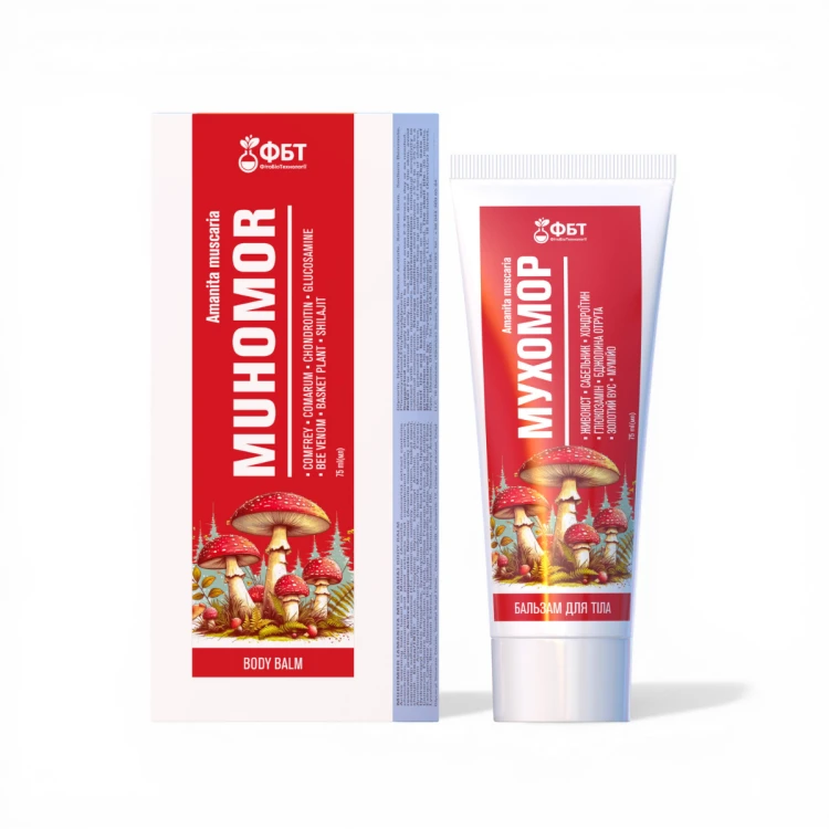 Krem z muchomorem Amanita Muscaria na stawy i mięśnie – regeneracja 75 ml.png