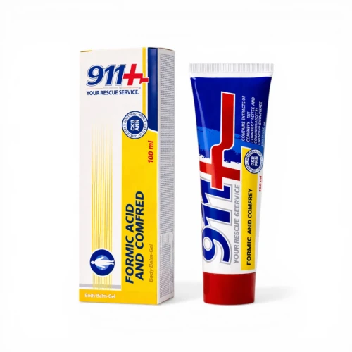 911 Balsam Żywokost z Kwasem Mrówkowym – Balsam na Stawy i Mięśnie 100 ml