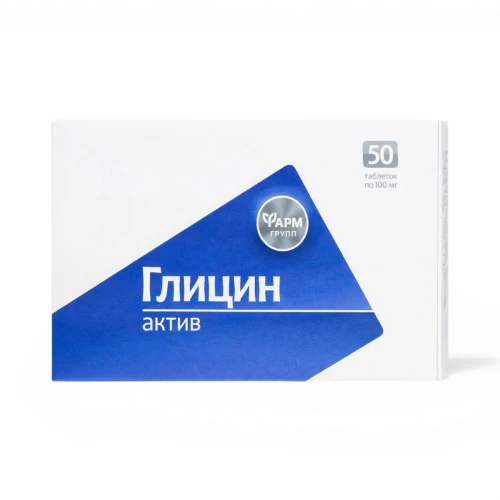 Glicyna Aktiv 100mg  - koncentracja, układ nerwowy 50 tab.