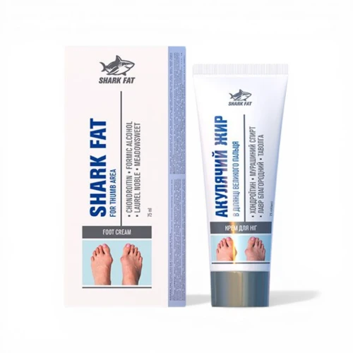 Krem na Haluksy – tłuszcz rekina, liść laurowy, krem na koślawy paluch 75 ml