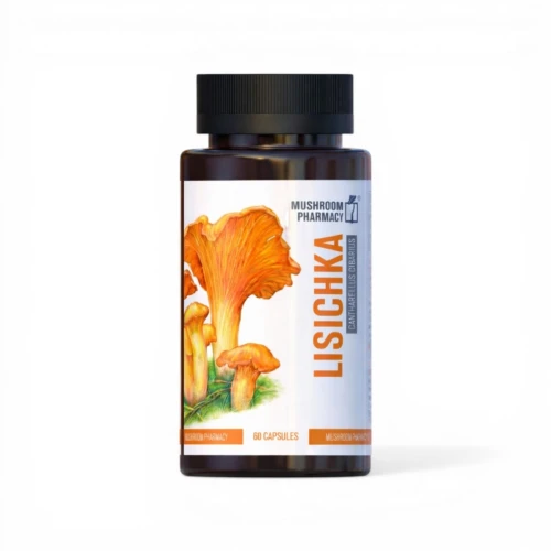 Kurki Kapsułki (Pieprznik Jadalny) – Polisacharydy, Odporność, Cantharellus cibarius 60 kaps.