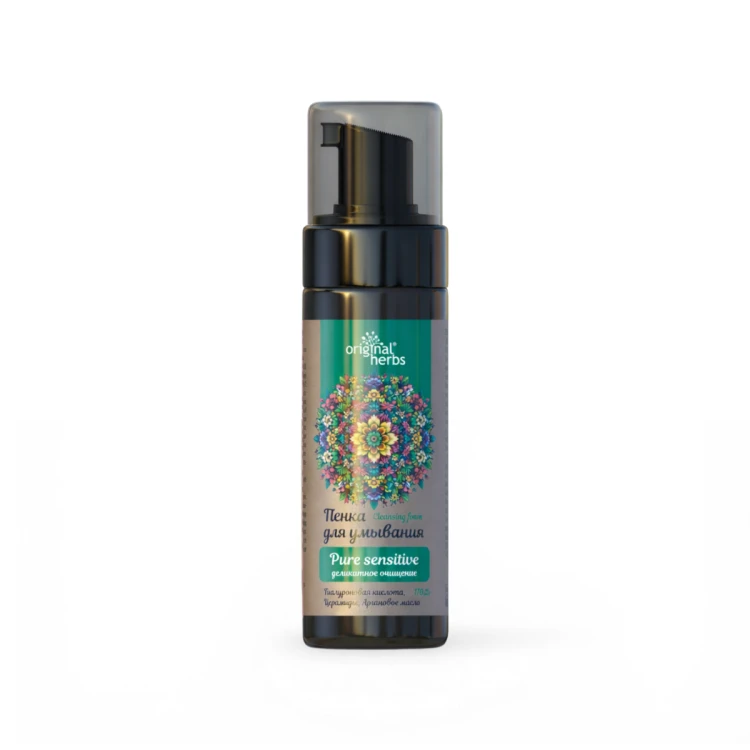 Pianka oczyszczająca do twarzy Pure Sensitive 170ml.png