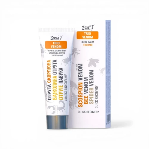 Krem-Balsam rozgrzewający 3 jady na stawy i mięśnie – skorpiona, pszczeli, pająka 75 ml