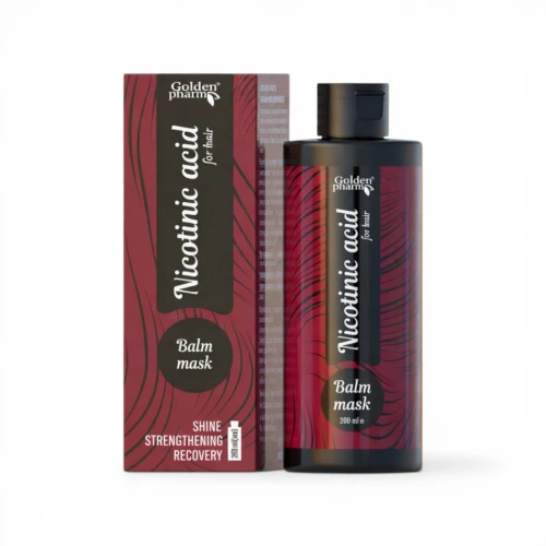 Kwas nikotynowy (Niacyna) Balsam Maska Aktywator Wzrostu Włosów 200ml