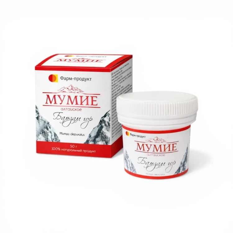 Mumio Shilajit Ałtajskie Balsam Gór 50 g.png