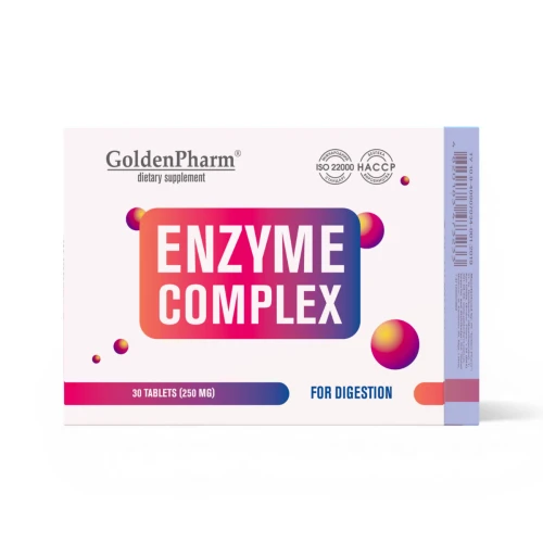 Enzymy Trawienne  BROMELAINA PAPAINA BETAINA HCL Trawienie Jelita 30 tab.