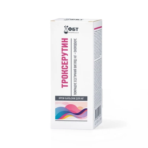 FBT Trokserutyna krem-balsam do nóg na żylaki 75 ml