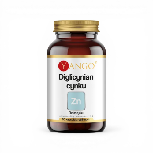 Diglicynian Cynku 15 mg – Cynk Chelat Na Odporność, Włosy i Skórę – 90 kapsułek.png