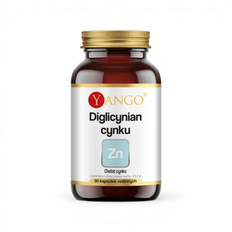 Diglicynian Cynku 15 mg – Cynk Chelat Na Odporność, Włosy i Skórę – 90 kapsułek.png