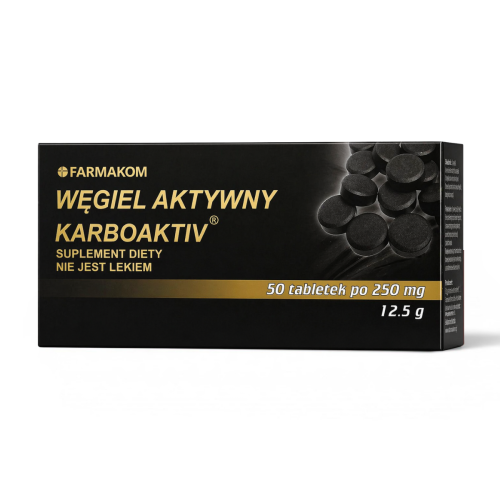 Węgiel aktywny Karboaktiv 50 tab 250mg.png