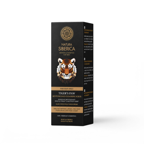 Natura Siberica Men ORZEŹWIAJĄCY PEELING do twarzy dla mężczyzn 150 ml.png