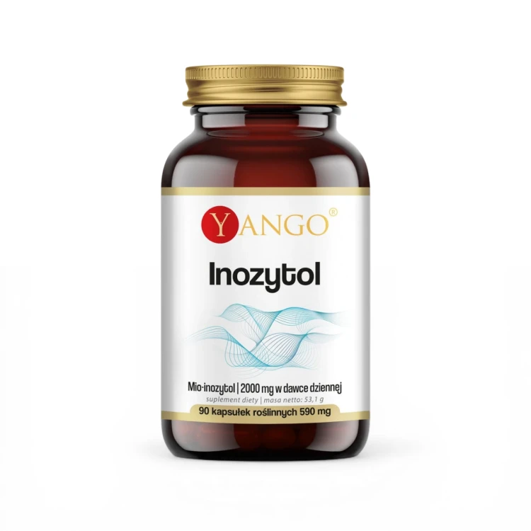 Mio-inozytol 500 mg – wsparcie metabolizmu i poziomu glukozy – 90 kapsułek - Yango.png